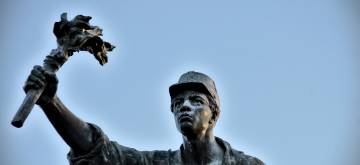 Statue des costa-ricanischen Nationalhelden Juan Santamaria Statue des costa-ricanischen Nationalhelden Juan Santamaria