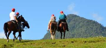 Reiten am Vulkan Arenal in Costa Rica